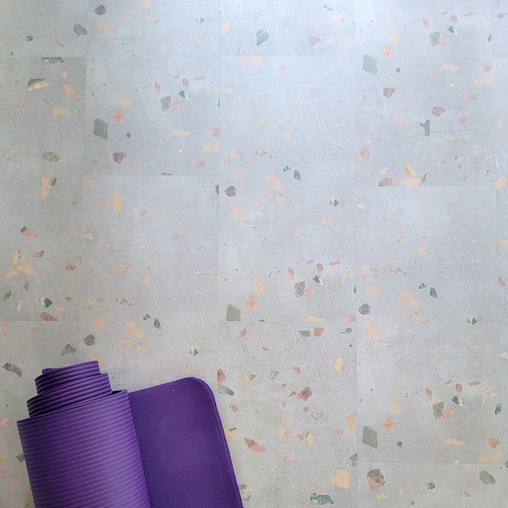 Allure Ultima Comfit Terrazzo Look 12 Mil Rigid Core Luxury Vinyl Tile Flooring