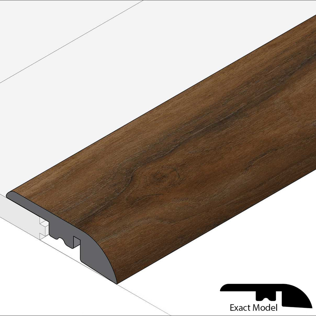 Allure Marble Cake Mahogany Overlap Reducer Transition