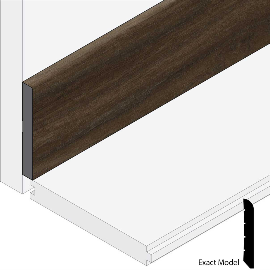 Allure Buckeye Black Walnut Wall Base Molding