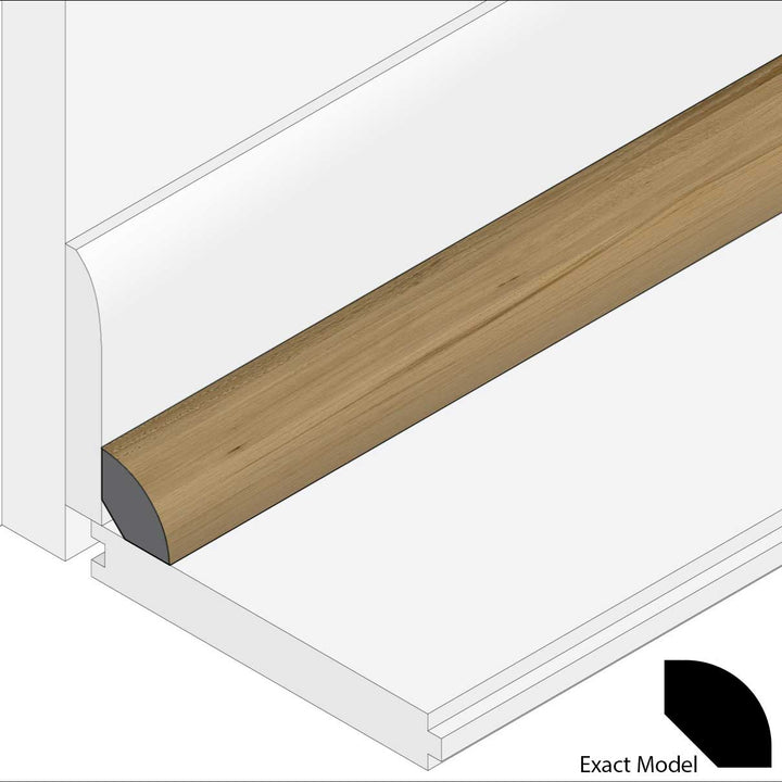 Allure Butterscotch Birch Quarter Round Molding