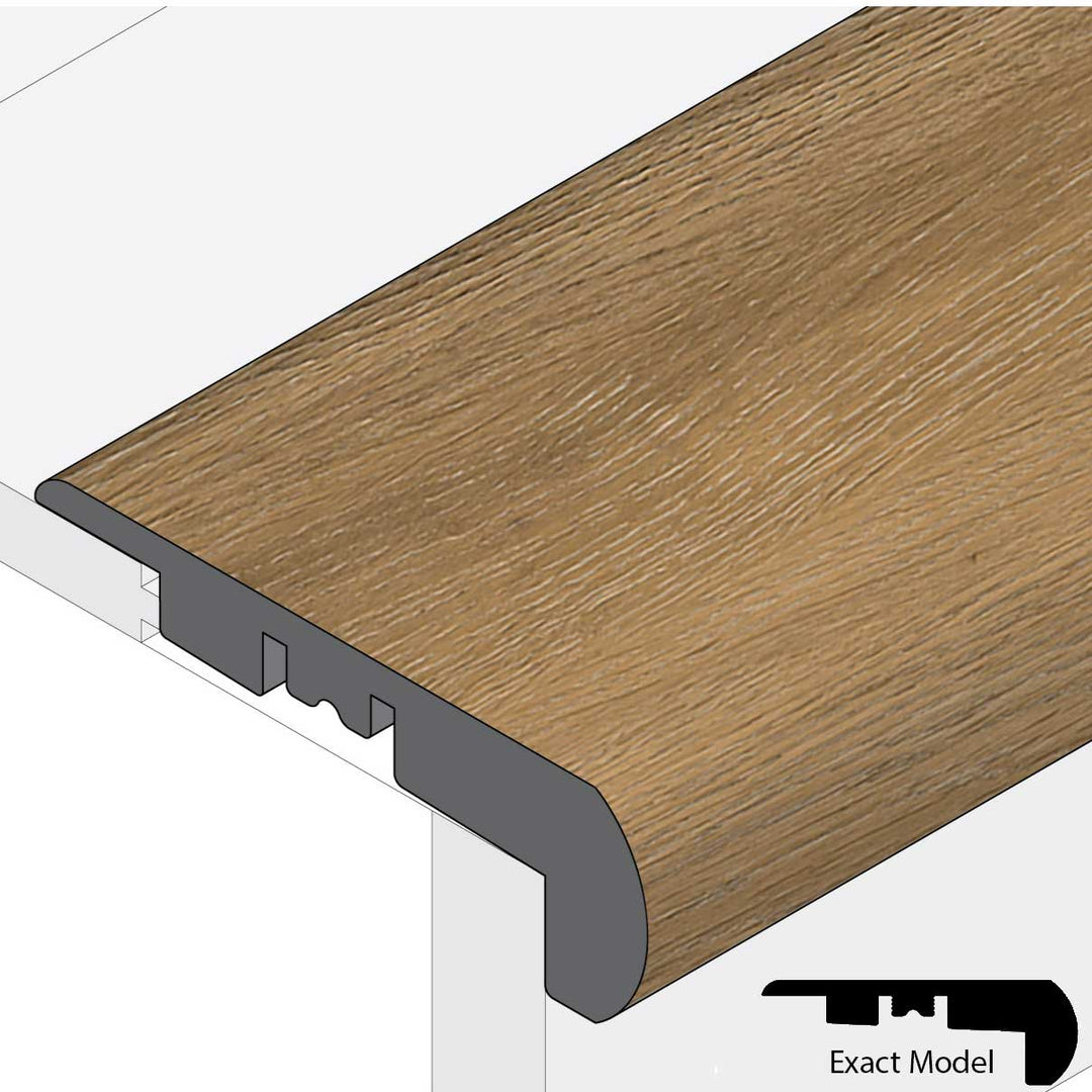 Allure Gingermisu Maple Overlap Rounded Stair Nose