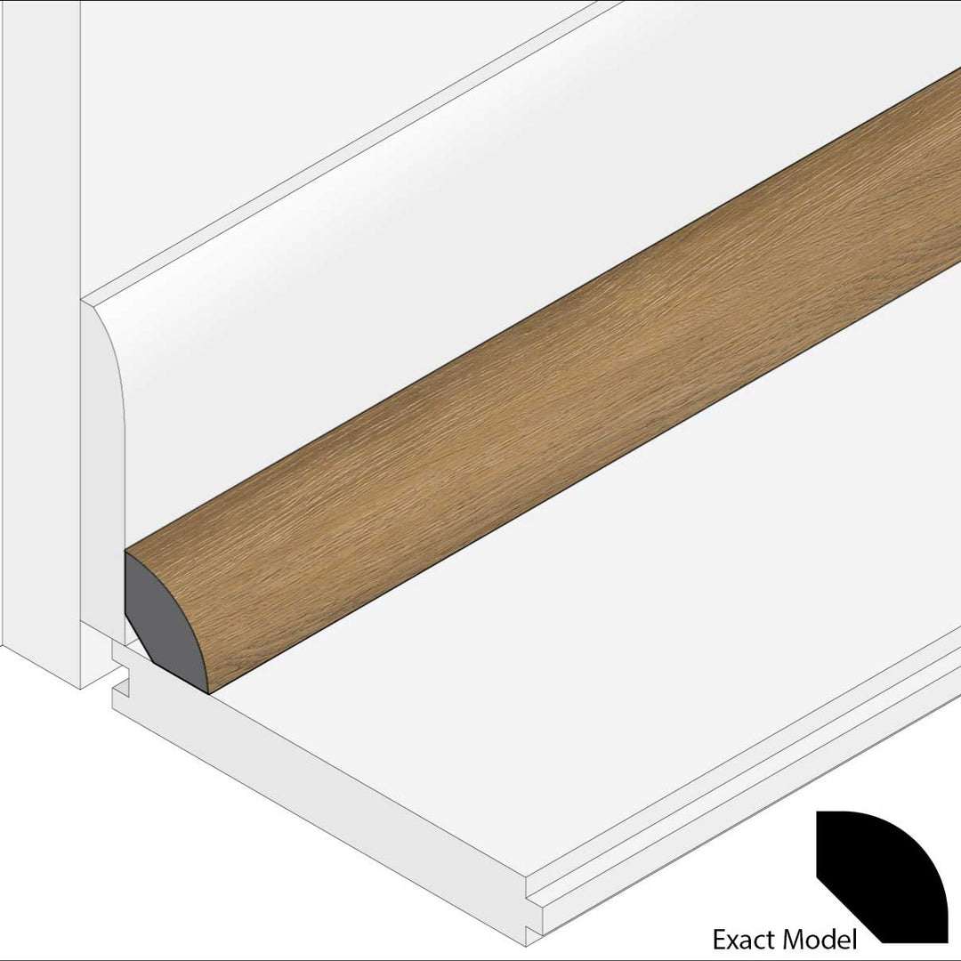 Allure Gingermisu Maple Quarter Round Molding