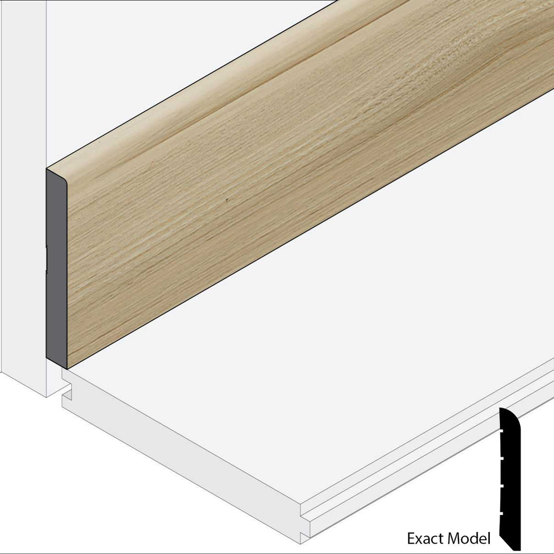 Allure Green Tea Tulip Wall Base Molding