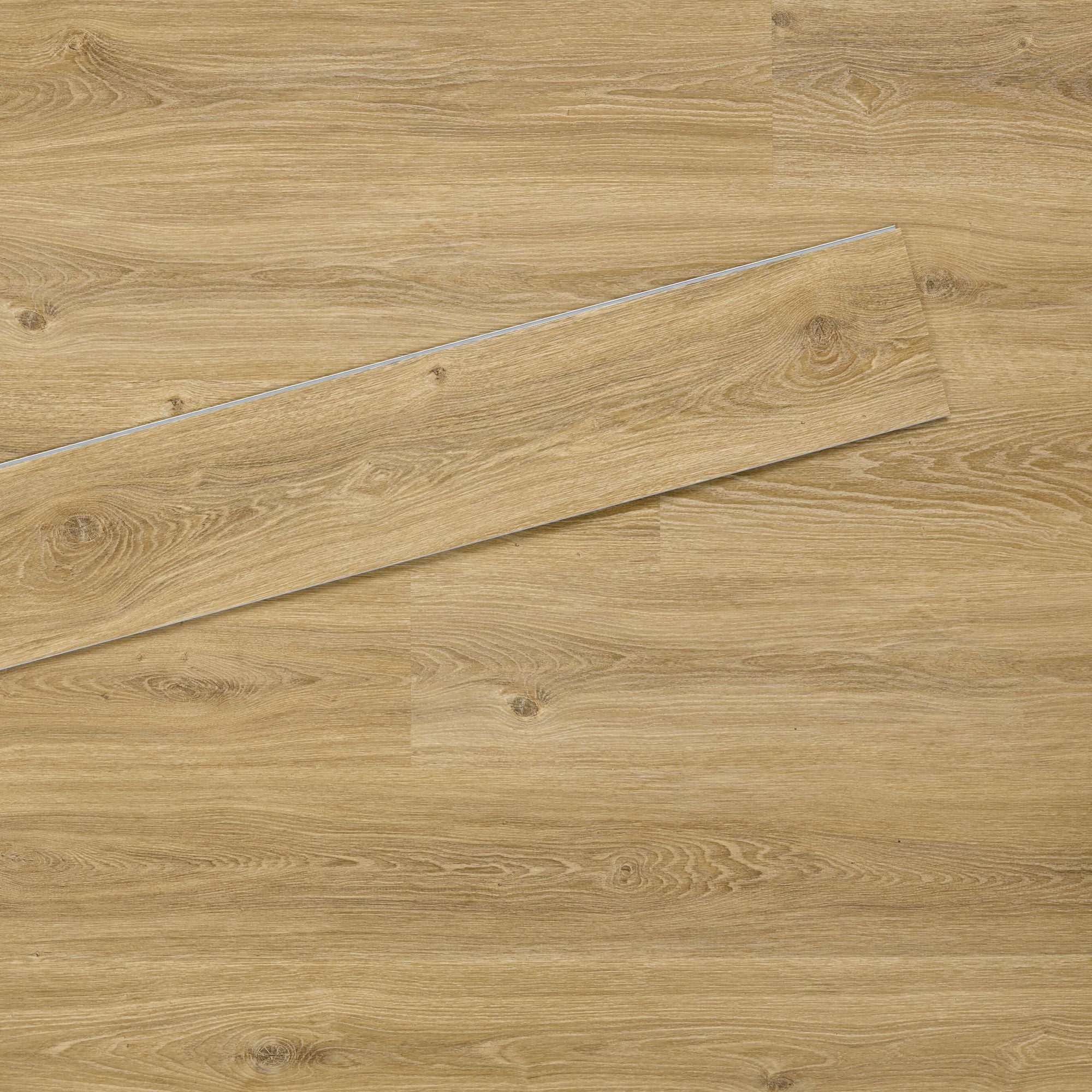 Allure SRP TPU Flooring in Contemporary Oak Cappuccino with individual flooring plank over an installed floor