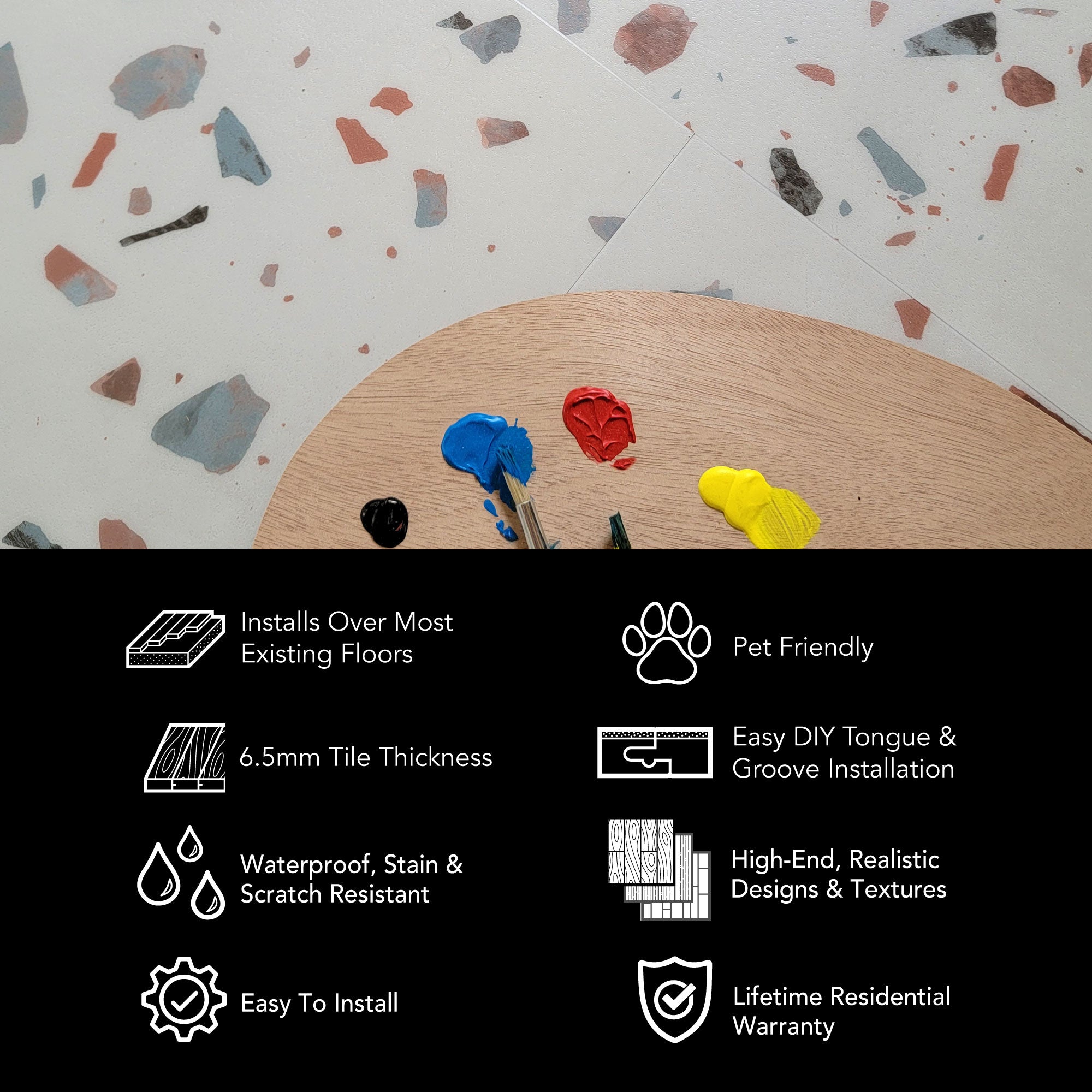 Allure Ultima Earl Grey LVT Infographic