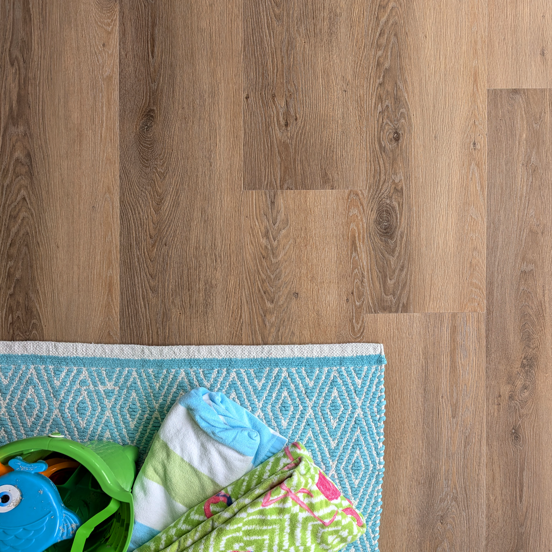 Allure Vanilla Latte Oak XL Rigid Core 22mil Luxury Vinyl Plank Flooring