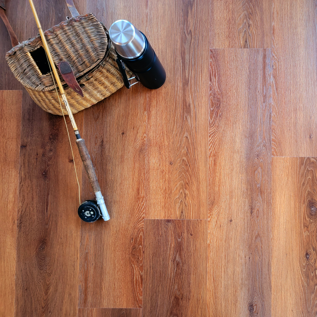 Allure Caramel Cookie Oak XL Rigid Core 22mil Rigid Core Luxury Vinyl Plank Flooring