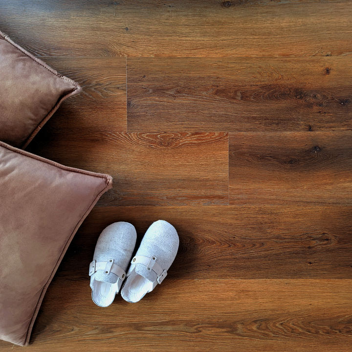 Allure Caramel Cookie Oak XL Rigid Core 22mil Rigid Core Luxury Vinyl Plank Flooring