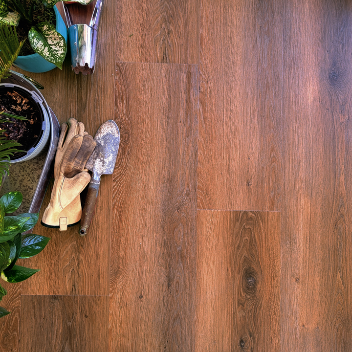 Allure Caramel Cookie Oak XL Rigid Core 22mil Rigid Core Luxury Vinyl Plank Flooring