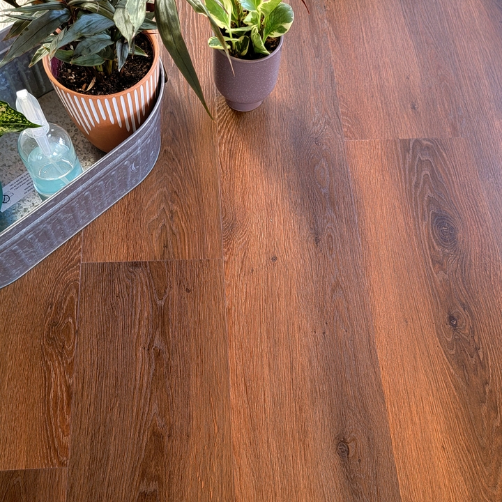Allure Caramel Cookie Oak XL Rigid Core 22mil Rigid Core Luxury Vinyl Plank Flooring