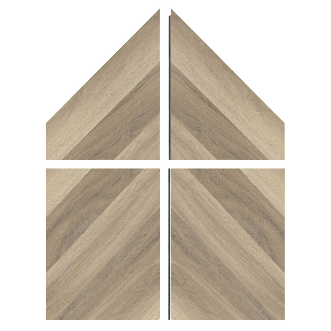 Sample of Allure Chevron Almond Honey Aspen LVP
