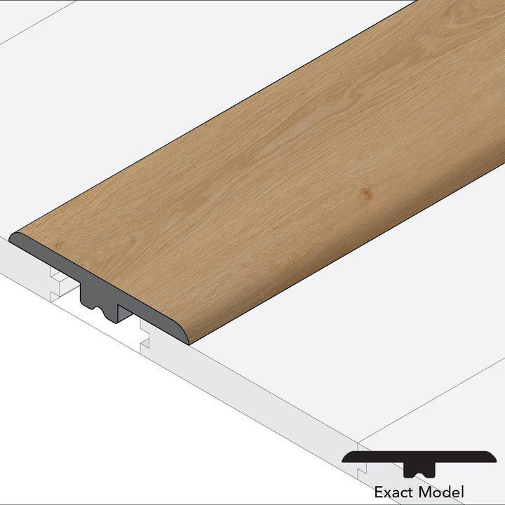 Allure Honey Butter Oak T-Molding Transition