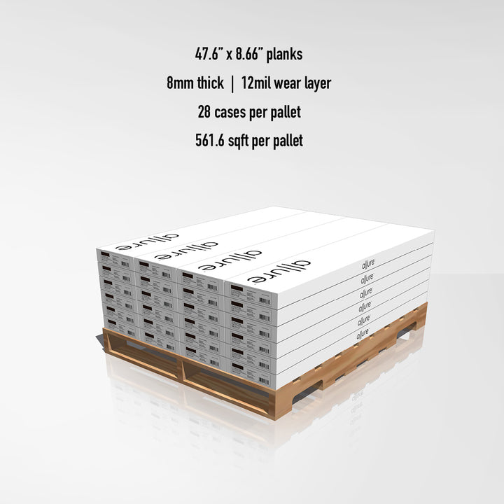 Allure Burnt Butter Walnut Rigid Core Luxury Vinyl Plank Flooring
