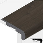 Allure Burnt Butter Walnut Overlap Rounded Stair Nose