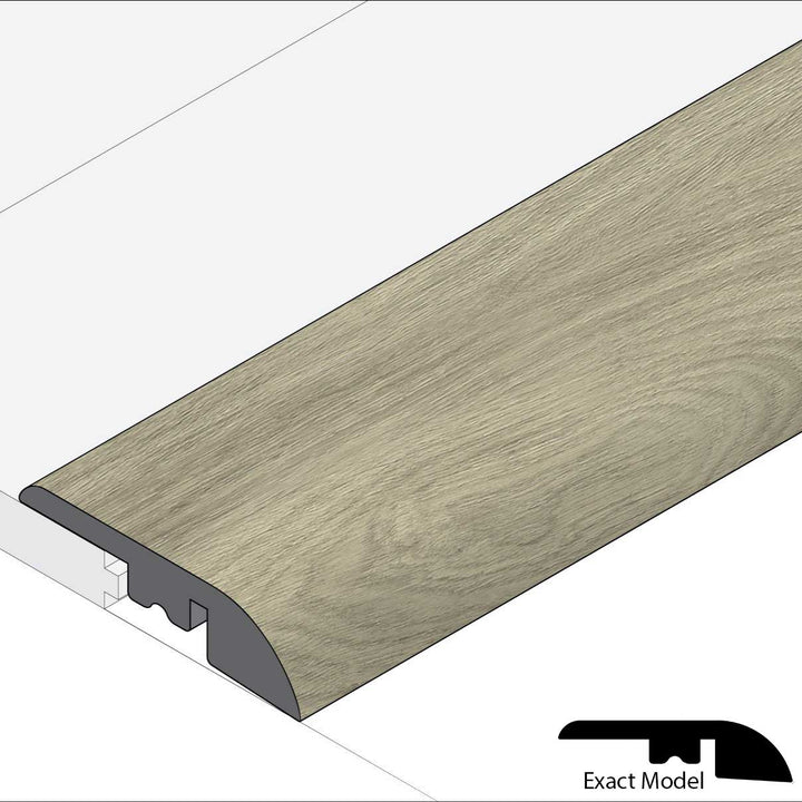 Allure Dutch Crumb Oak Overlap Reducer Transition