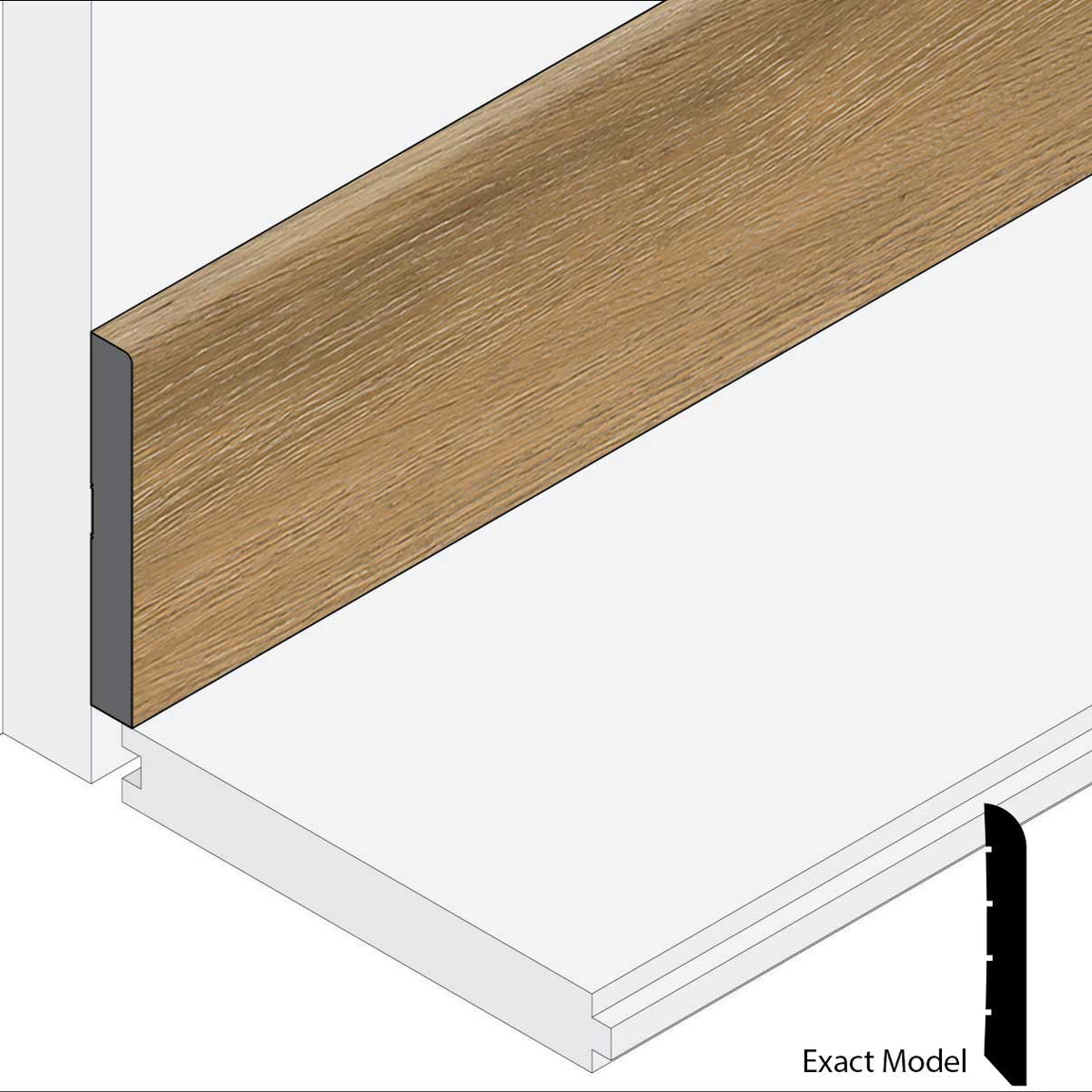 Allure Gingermisu Maple Wall Base Molding – Allure Flooring