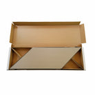 Open box of Allure Chevron flooring