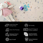 Infographic showing the detailed layers of Allure Ultima Parfait Terrazzo ISOCORE vinyl flooring