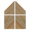 Sample of Allure Chevron Peach Crisp Pine LVP