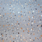 Allure  Ultima Peach Pebble terrazzo vinyl tile viewed from above