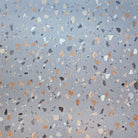 Allure  Ultima Peach Pebble terrazzo vinyl tile viewed from above