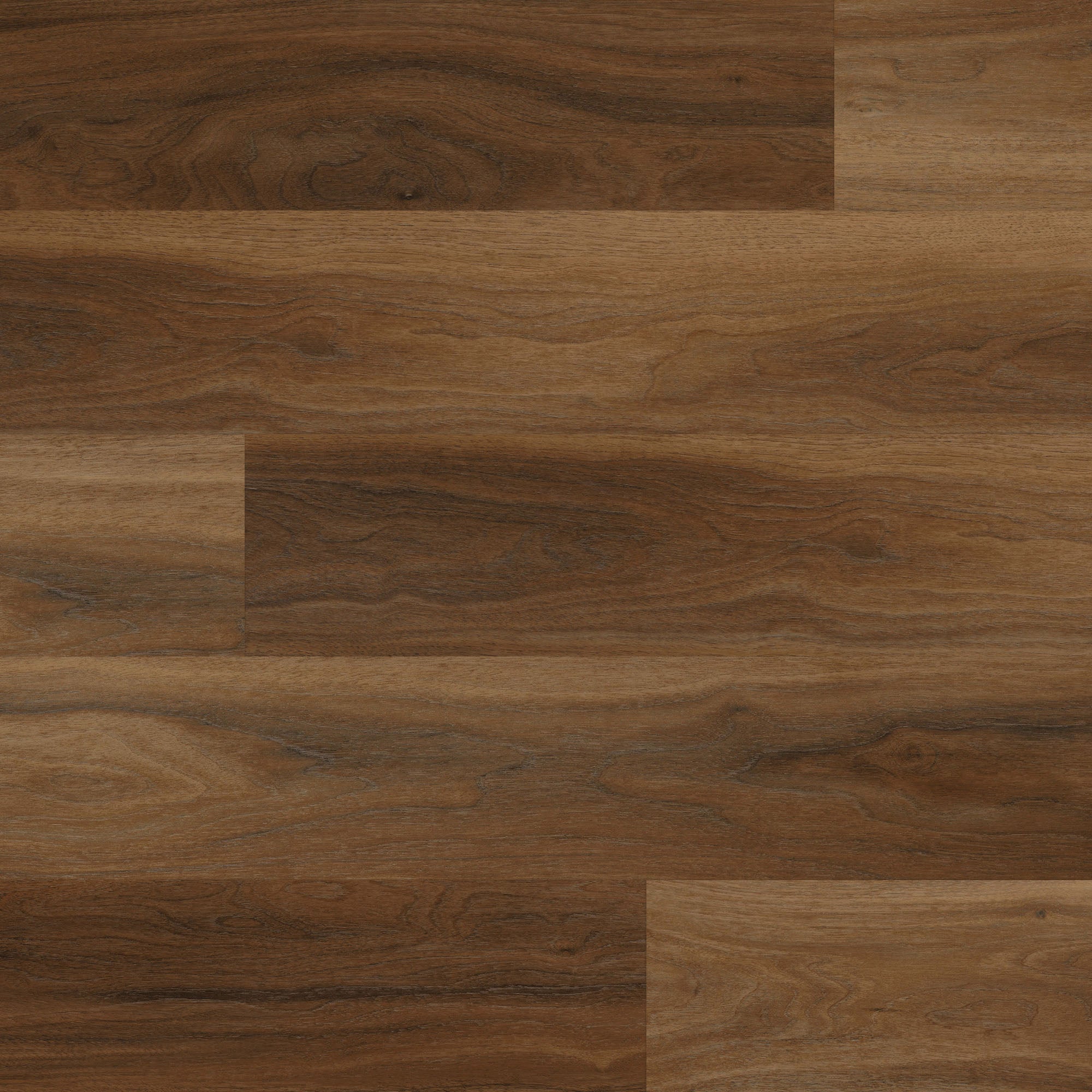 Allure Marble Cake Mahogany Extra Long ISOCORE vinyl flooring installed and viewed from above