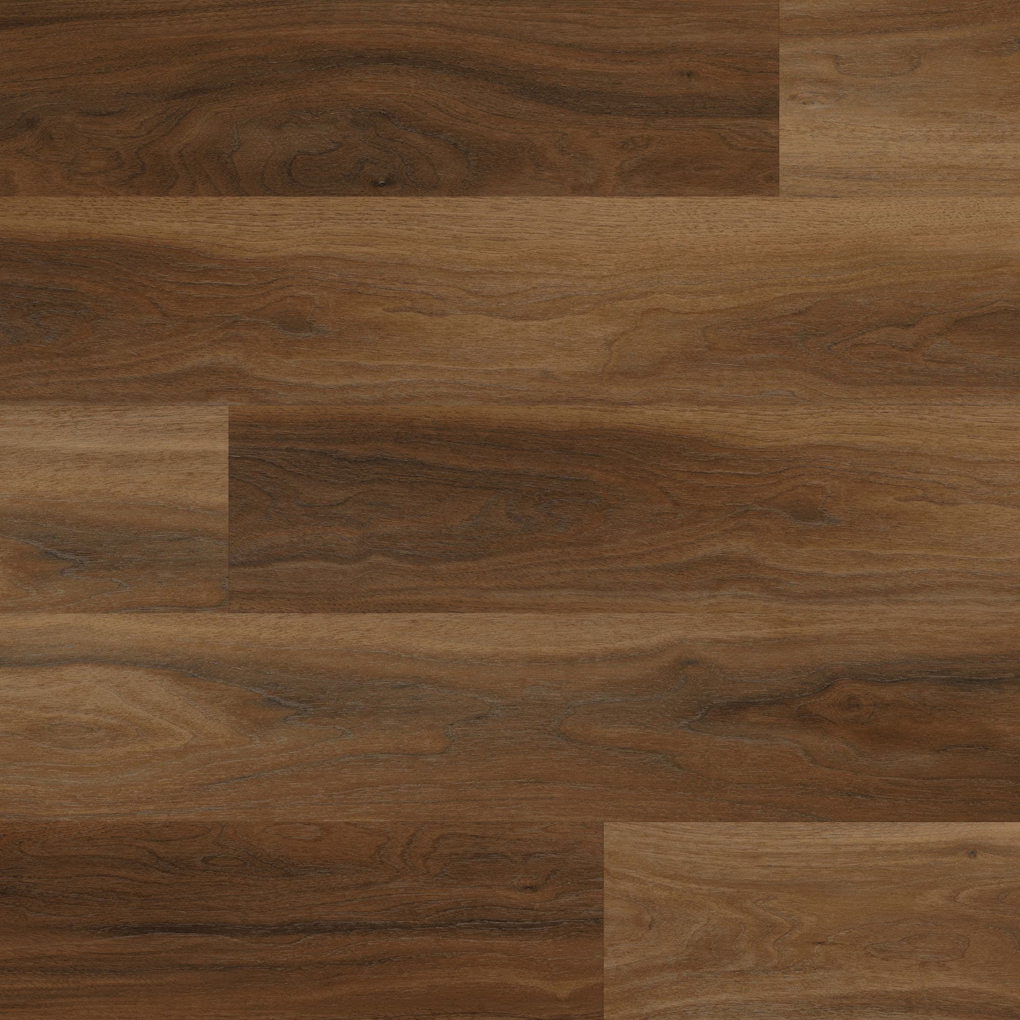 Allure Marble Cake Mahogany Extra Long ISOCORE vinyl flooring installed and viewed from above