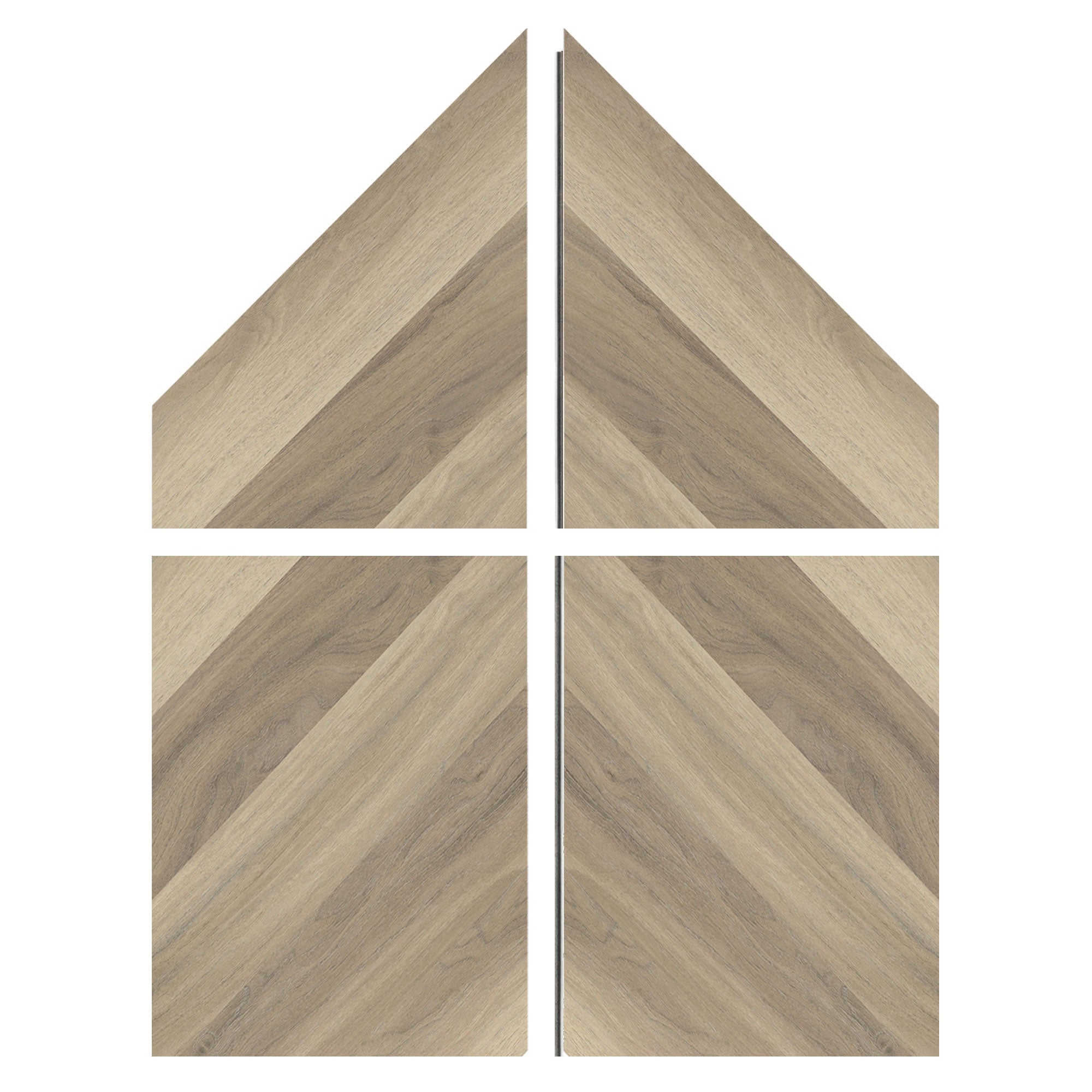 Sample of Allure Chevron Almond Honey Aspen LVP