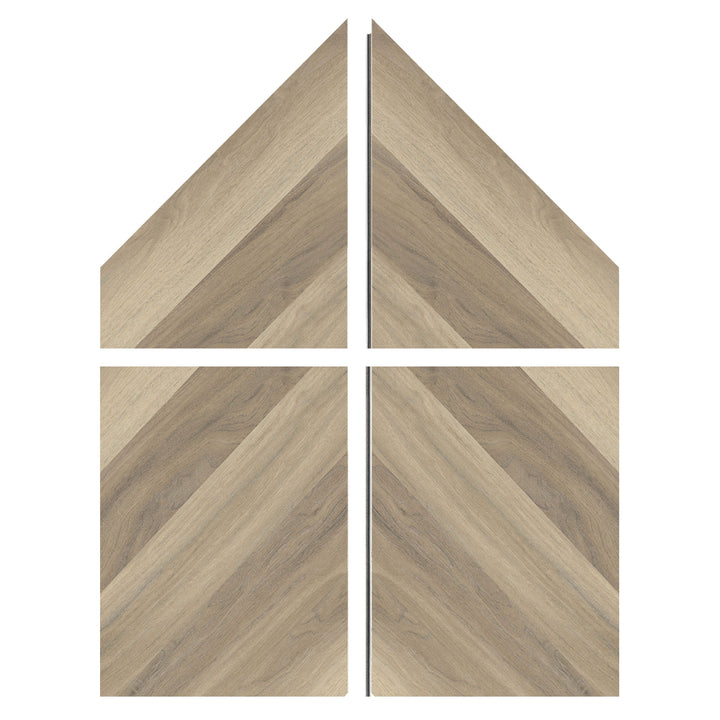 Sample of Allure Chevron Almond Honey Aspen LVP