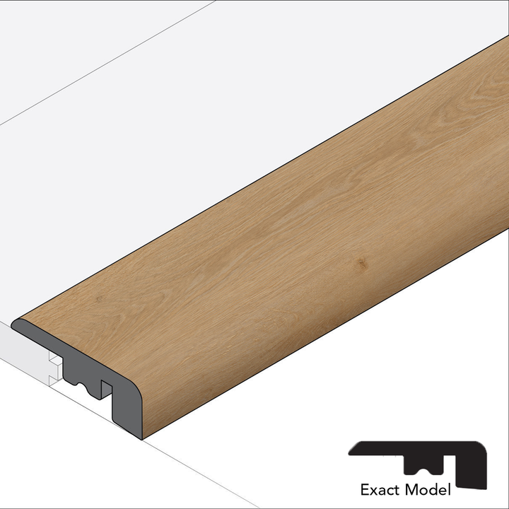 Allure Honey Butter Oak Square Nose Molding