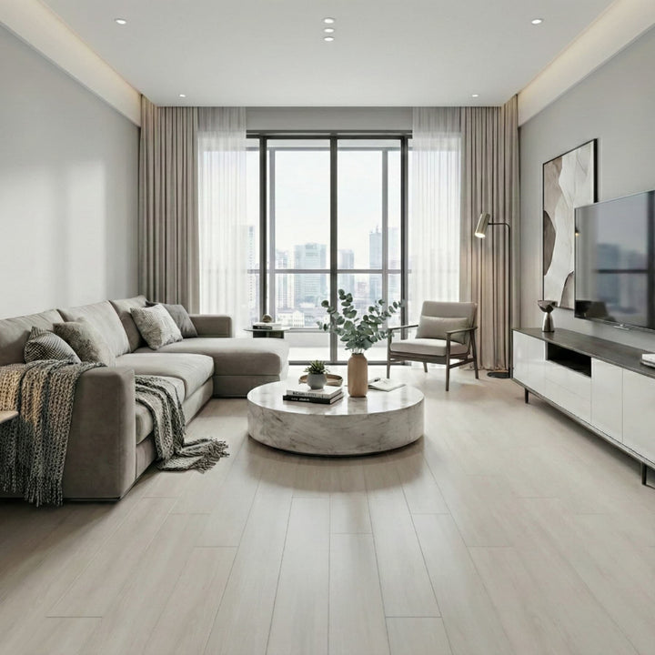 Allure Pound Cake Pecan Rigid Core 22 Mil Luxury Vinyl Plank Flooring