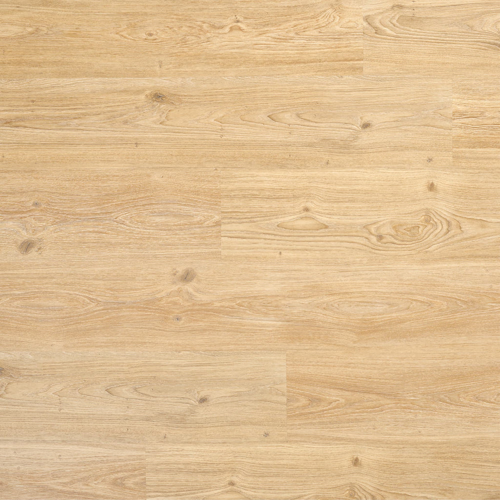 Natural oak cinnamon vinyl flooring installed and viewed from above