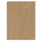 Natural Oak Cinnamon Allure LVP flooring sample on white background