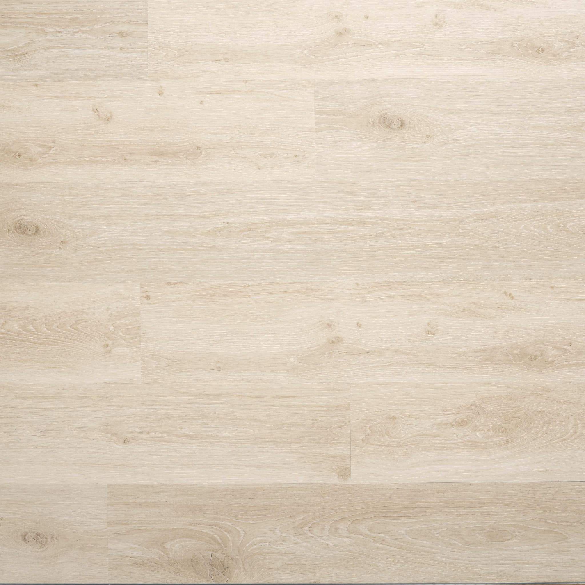 Allure luxury vinyl plank flooring in Soft Oak Sand installed floor view from above