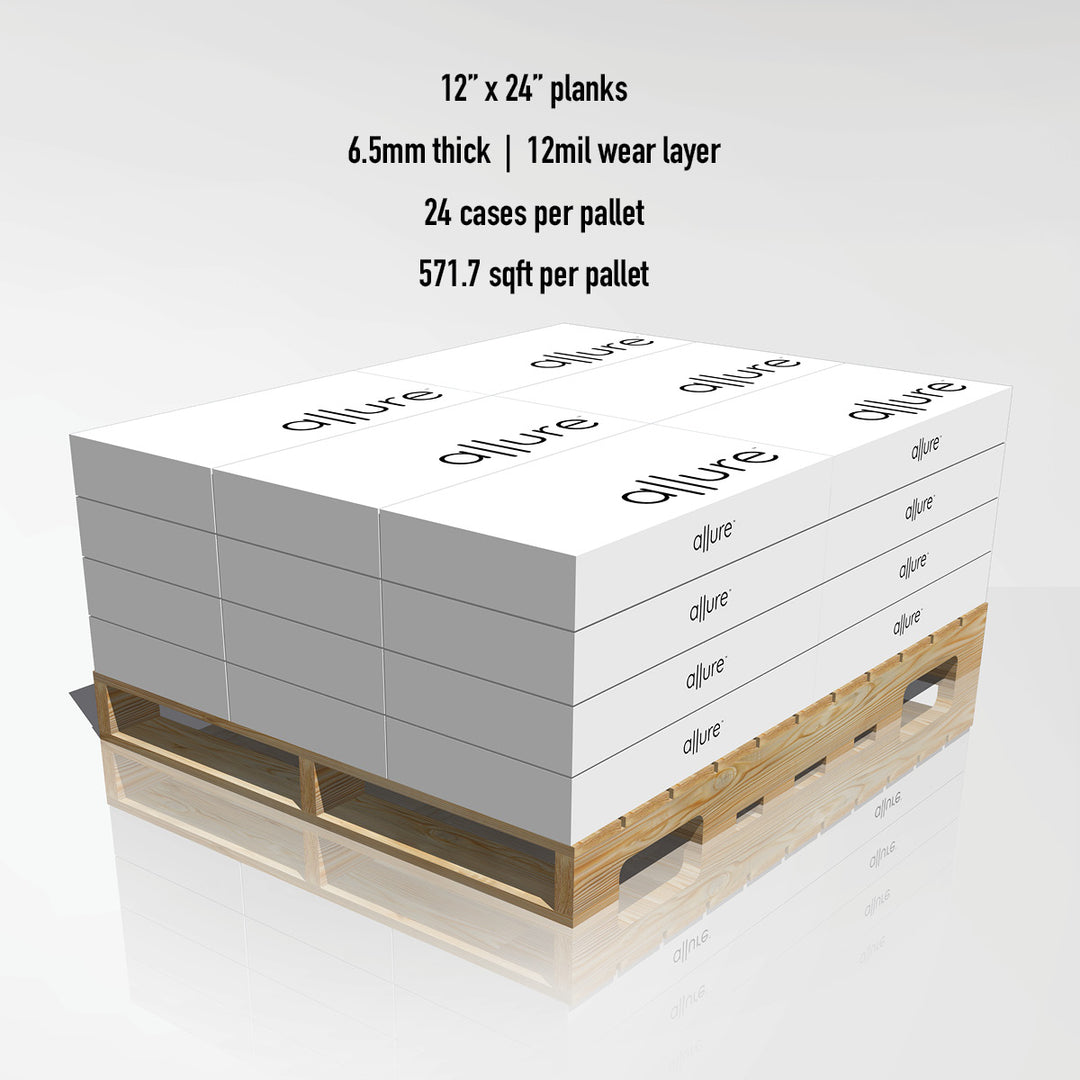 Allure Europa Brulee Marble Rigid Core Luxury Vinyl Tile Flooring