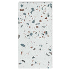 A single tile of 12mil Earl Grey Terrazzo Vinyl Tile by Allure