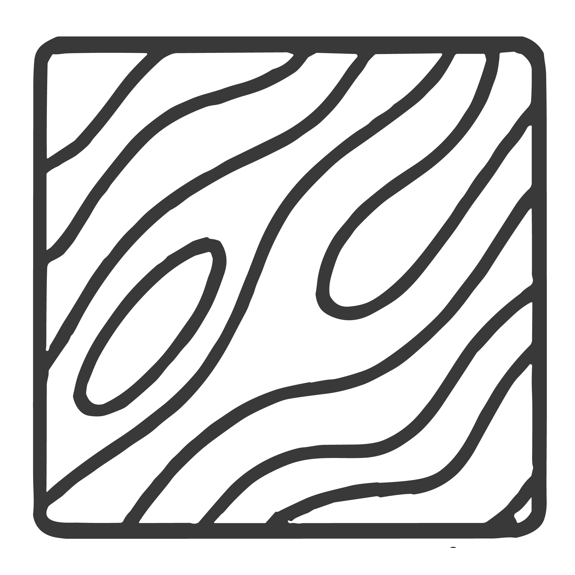 icon of vinyl flooring with a wood pattern