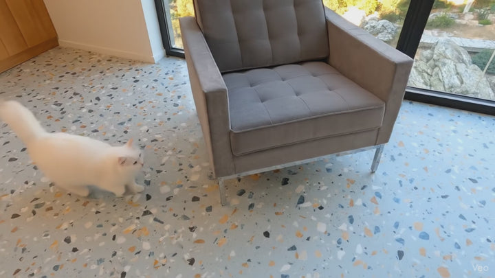 Allure Ultima Blue Agave Terrazzo Click Lock 22mil Luxury Vinyl Tile Flooring